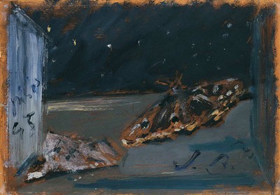 F. De Pisis. The moth, 1945