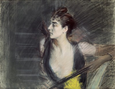 G. Boldini, Mrs X, Helleu's sister-in-law, c. 1886-1890