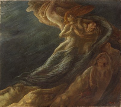 G. Previati, Paolo and Francesca, 1909