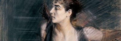 Mrs X, Helleu's sister-in-law, c. 1886-1890