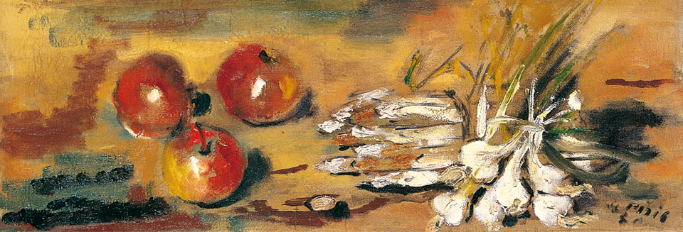 Still life with garlic, 1930