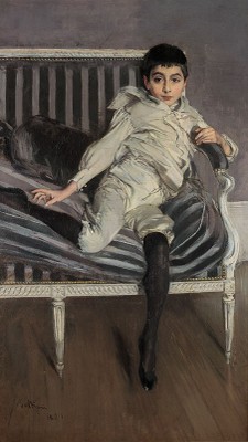 G. Boldini, Ritratto del piccolo Subercaseaux, 1891
