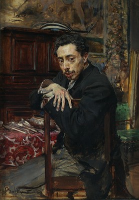 G. Boldini, Ritratto del pittore Joaquin Araujo y Ruano, c. 1882
