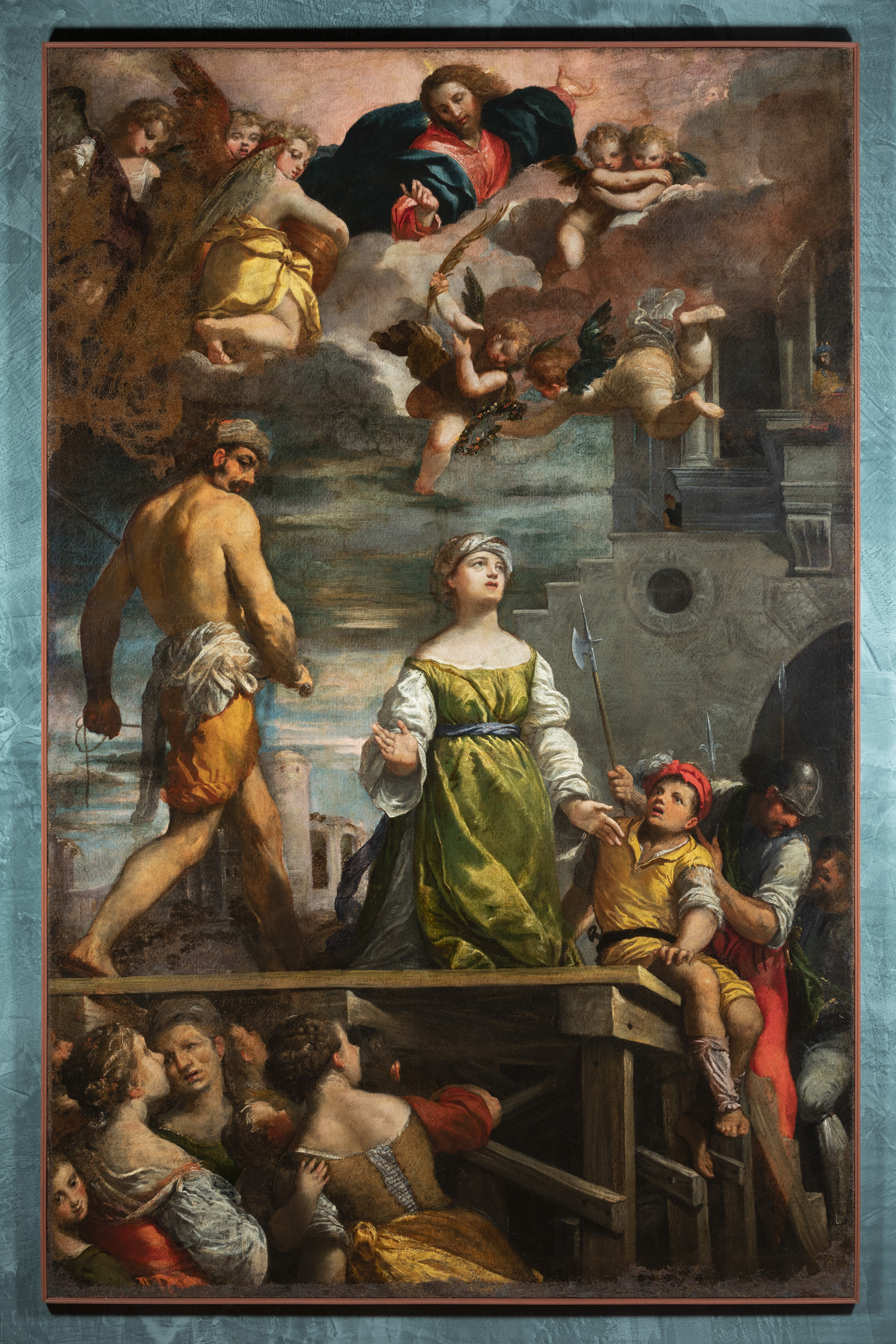 Ippolito Scarsella detto Scarsellino (1551-1620), Martirio di Santa Margherita, 1611